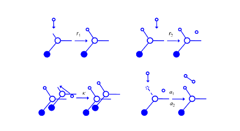 H adsorption on Si(001)